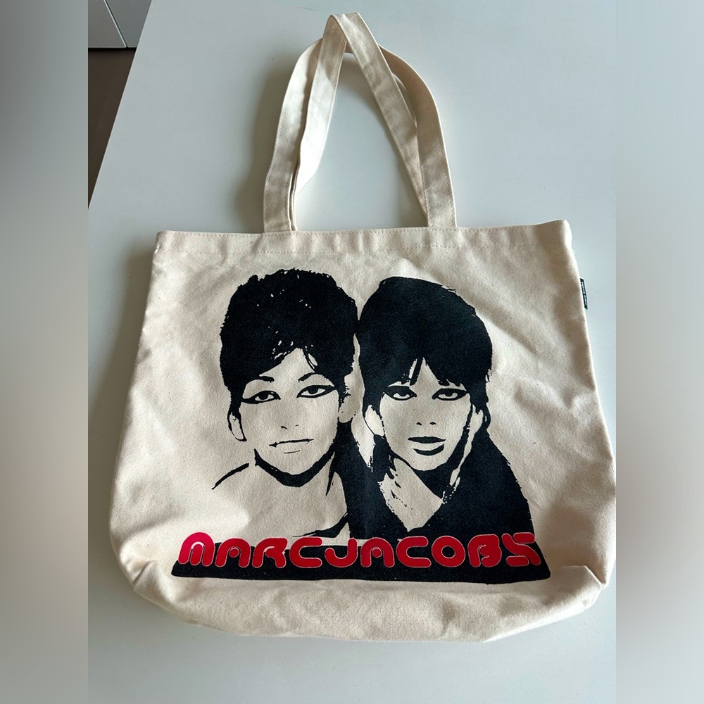 Marc Jacobs limited edition graphic canvas bag